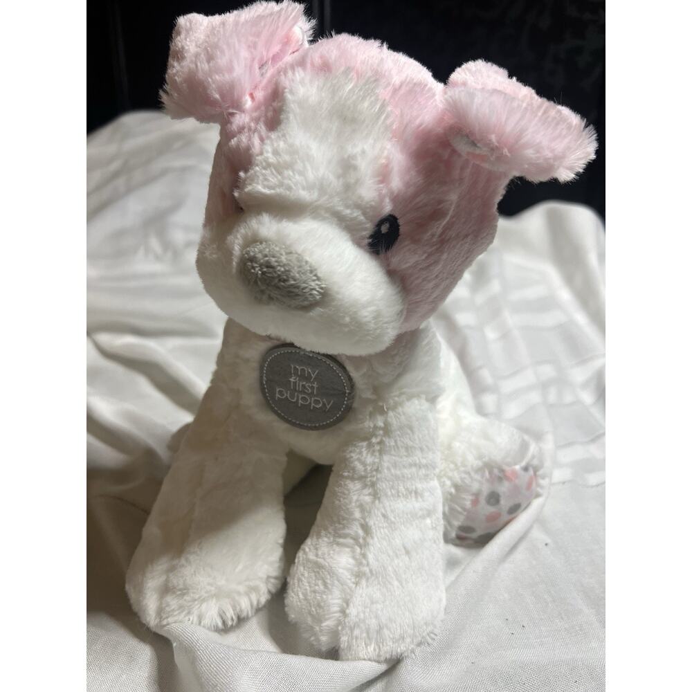 Aurora Baby Dog Puppy Plush 11" Soft Stuffed Animal My First Puppy